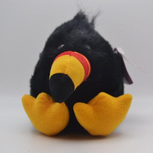 Tike the Toucan Bird Puffkins by Swibco Style 6657 Bean Bag Plush - Picture 1 of 8